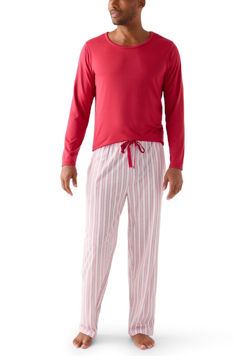 Red Stripe Pajama Pants 
