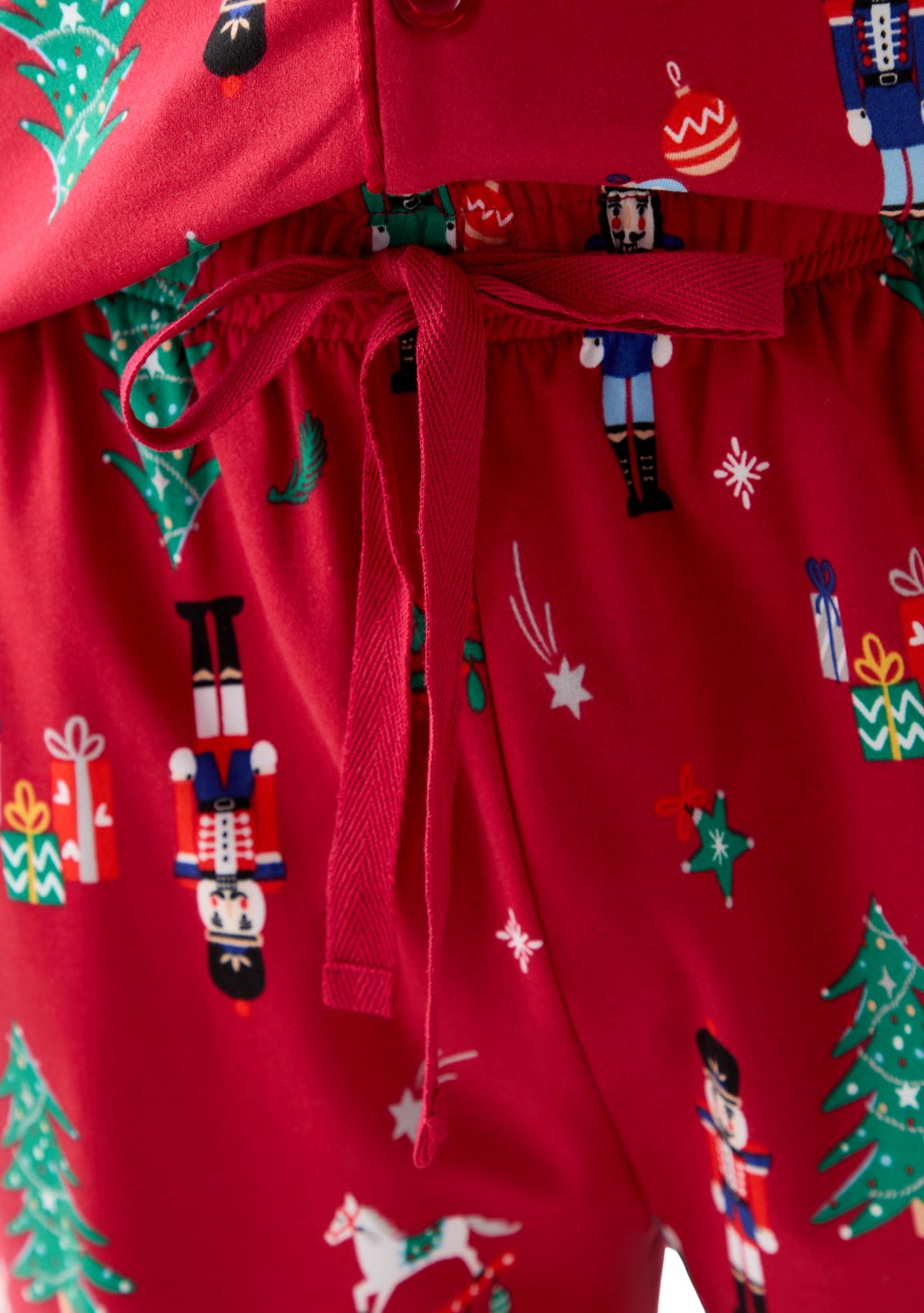 Mens Nutcracker Pajama Set 