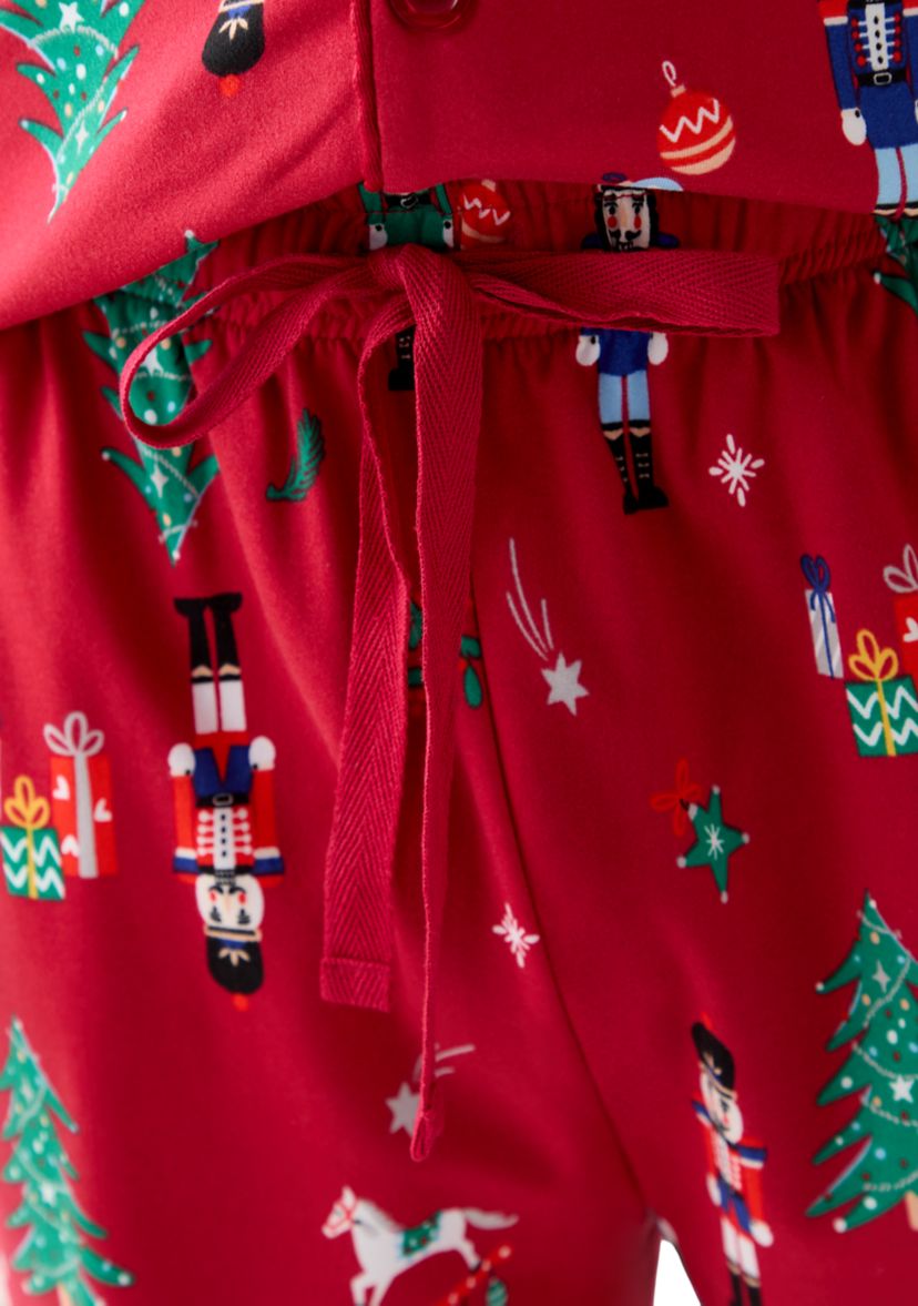 Mens Nutcracker Pajama Set 
