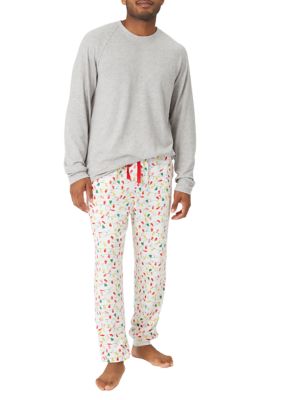 PAJAMARAMA Christmas Lights Pajama Set Dad belk