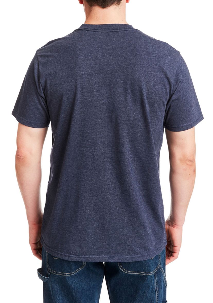 Short Sleeve Crew Neck Patriotic Tee-Shirt