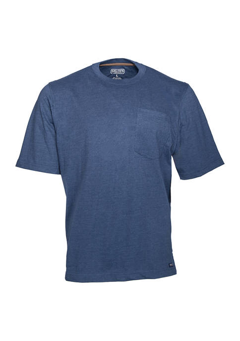 Smith's Workwear Mens Crew Neck T-Shirt with Extended