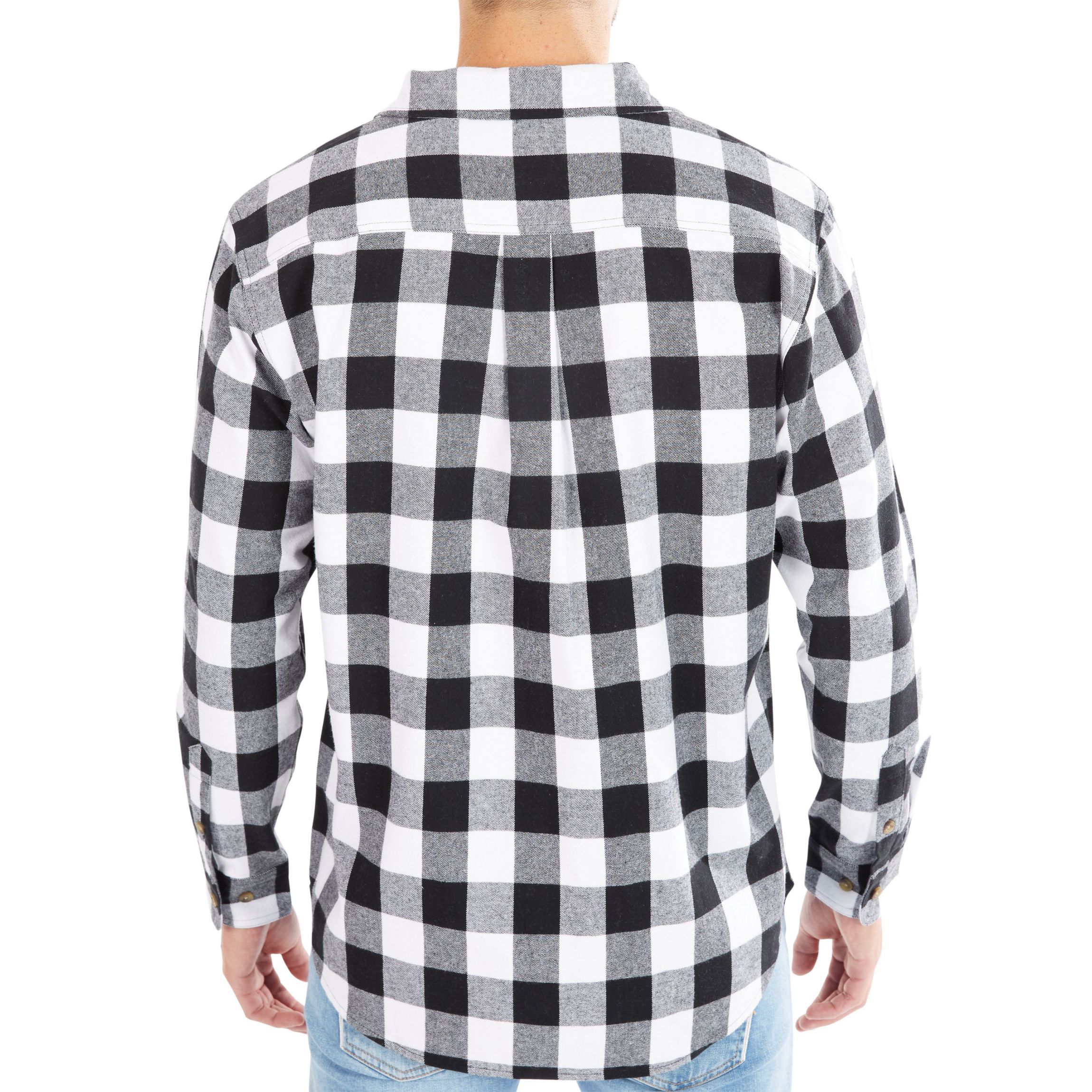 Buffalo Pocket Flannel Button-Up Shirt