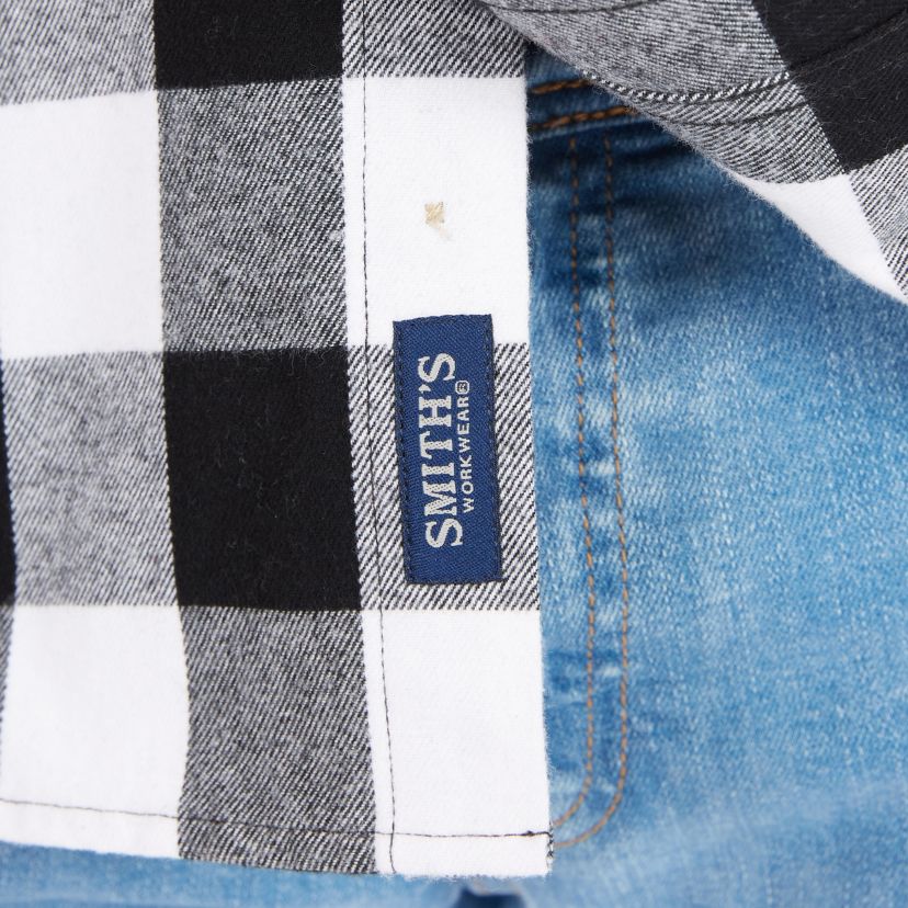 Buffalo Pocket Flannel Button-Up Shirt