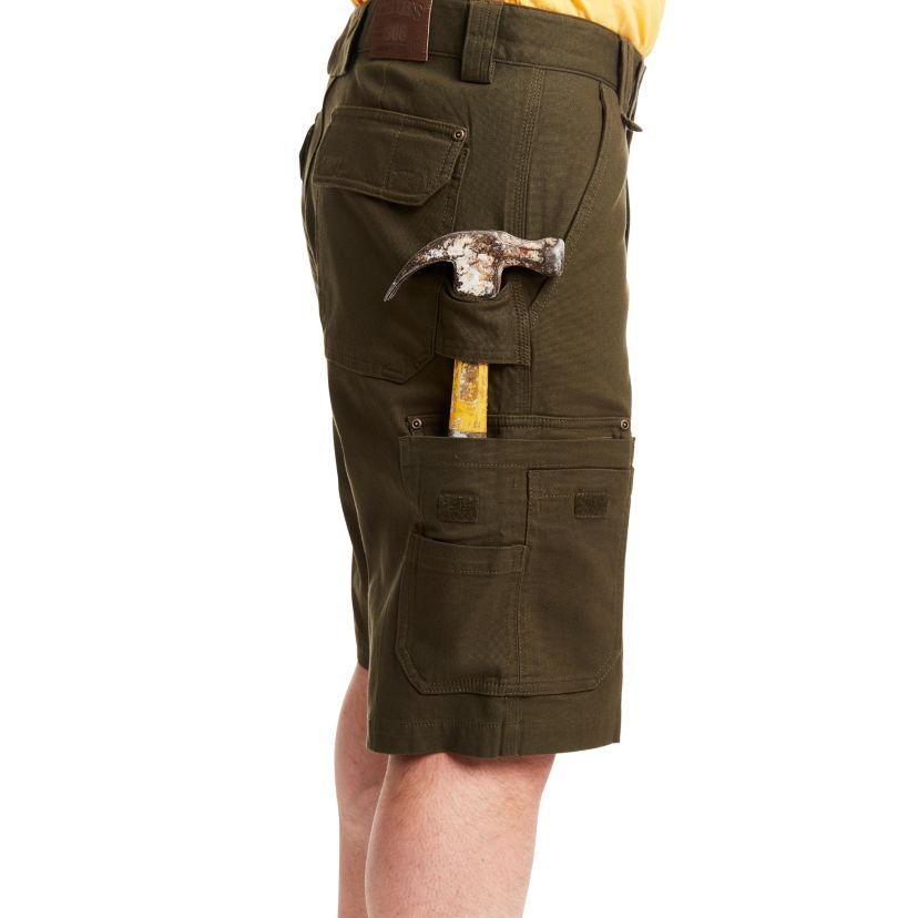 Big & Tall Stretch Duck Canvas Cargo Work Short