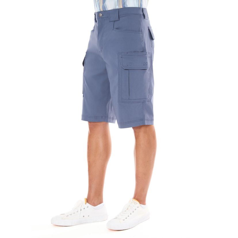 Stretch Nylon/Spandex Performance Cargo Short