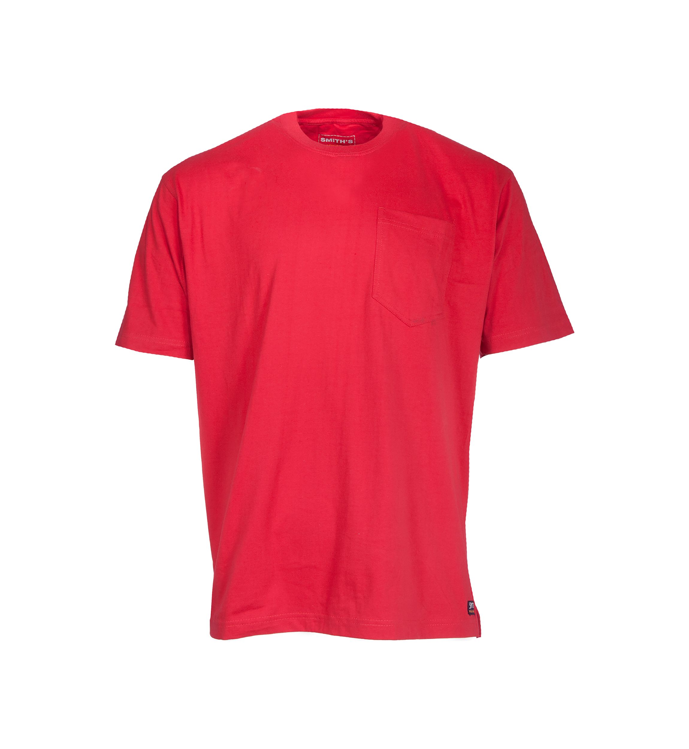 Mens Crew Neck T-Shirt with Extended Tail