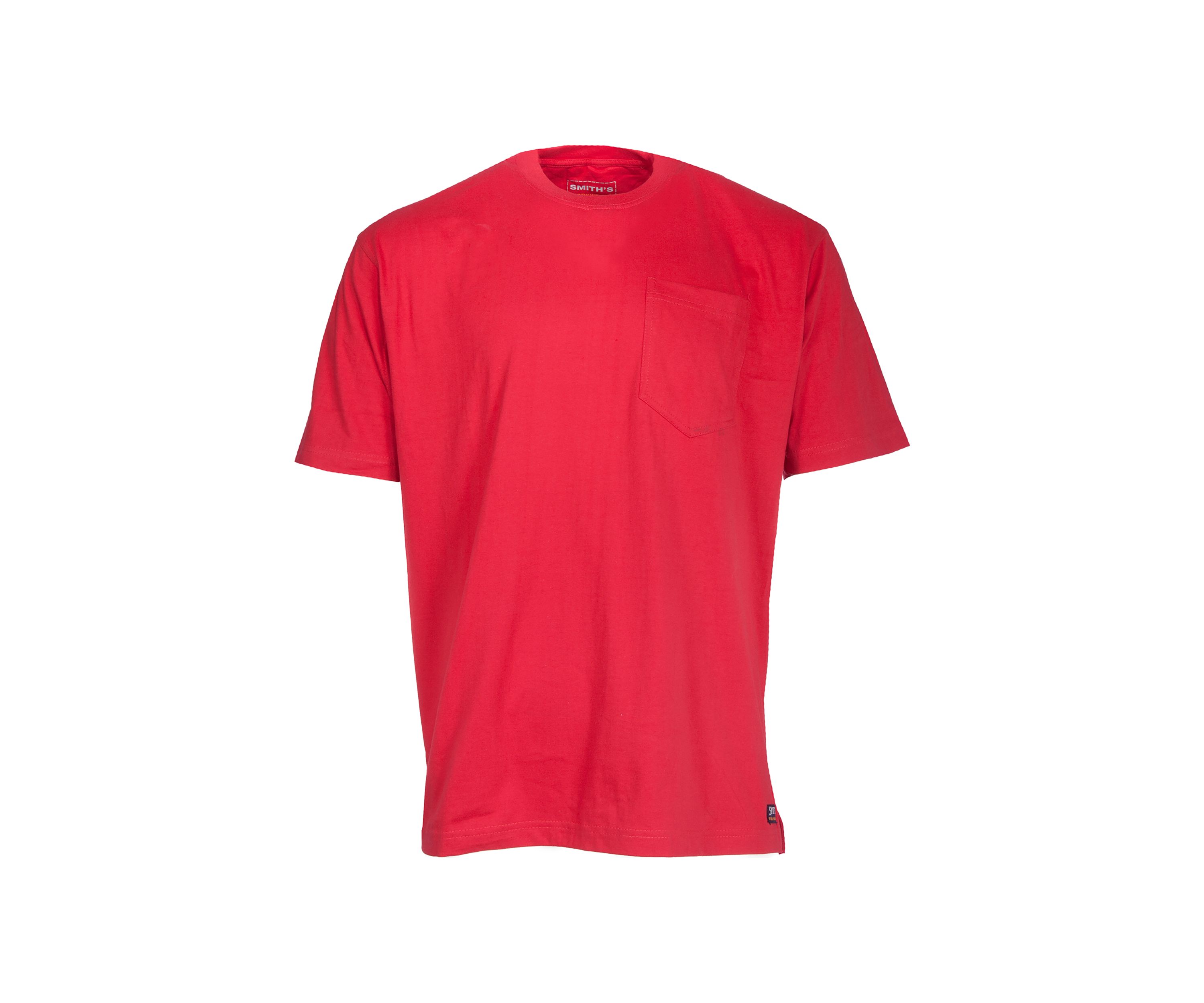 Mens Crew Neck T-Shirt with Extended Tail