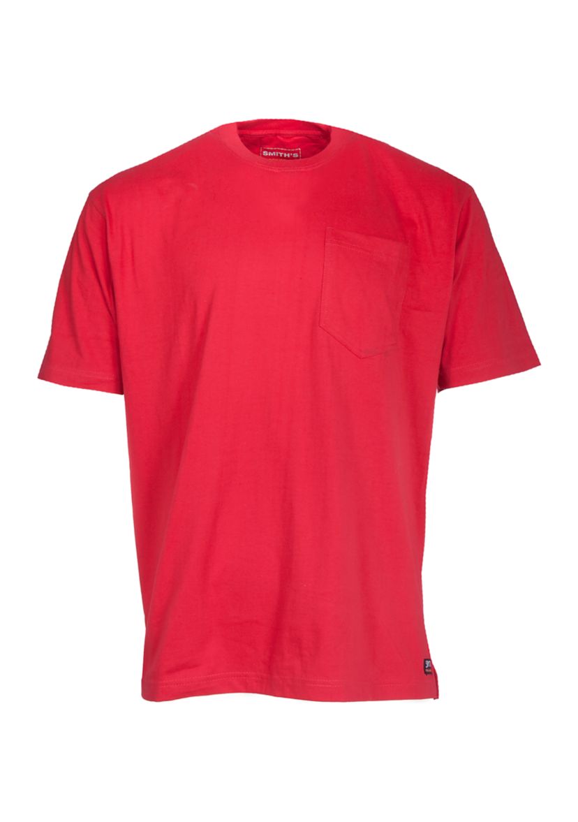Mens Crew Neck T-Shirt with Extended Tail