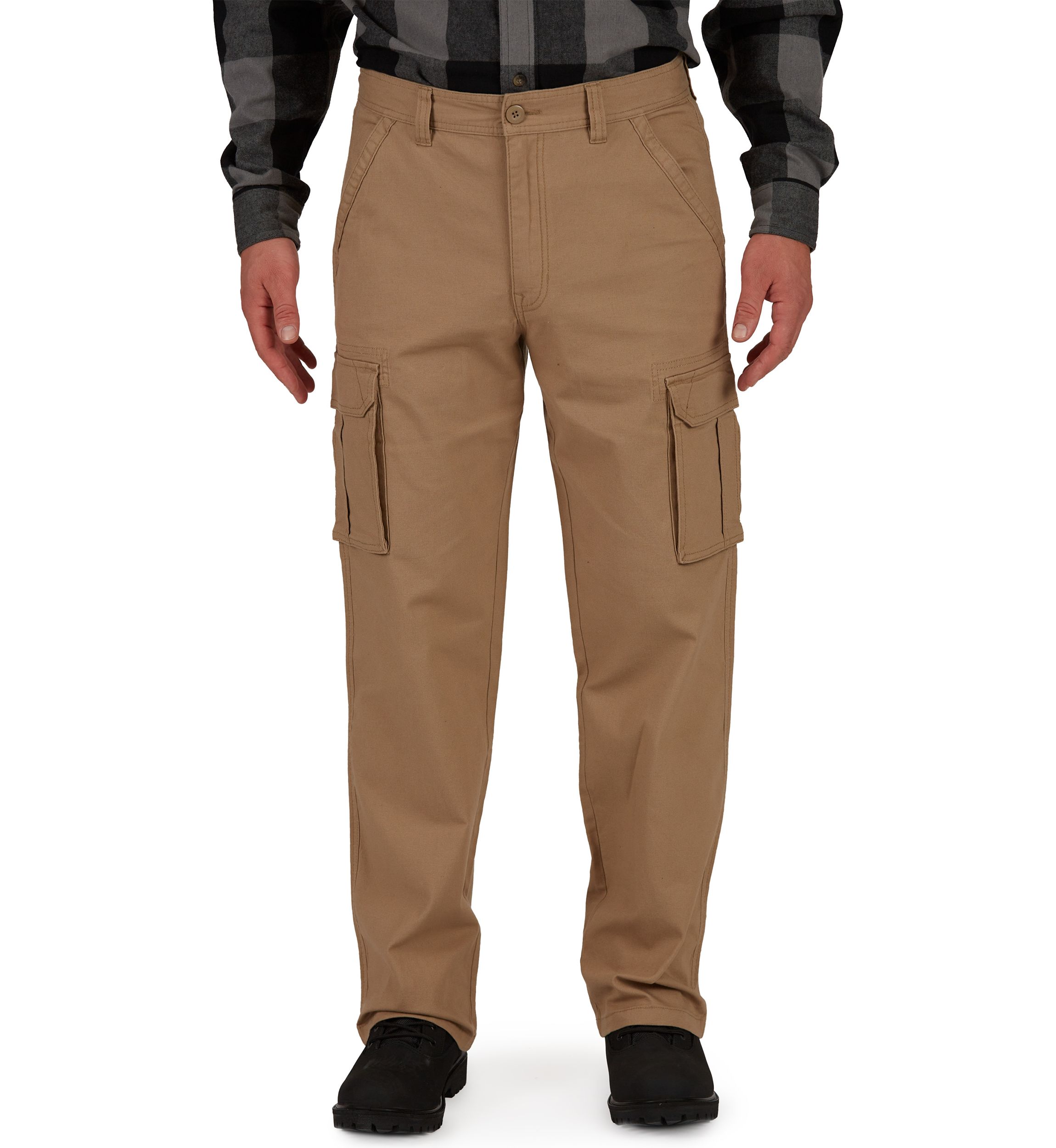 Stretch Canvas Cargo Pants