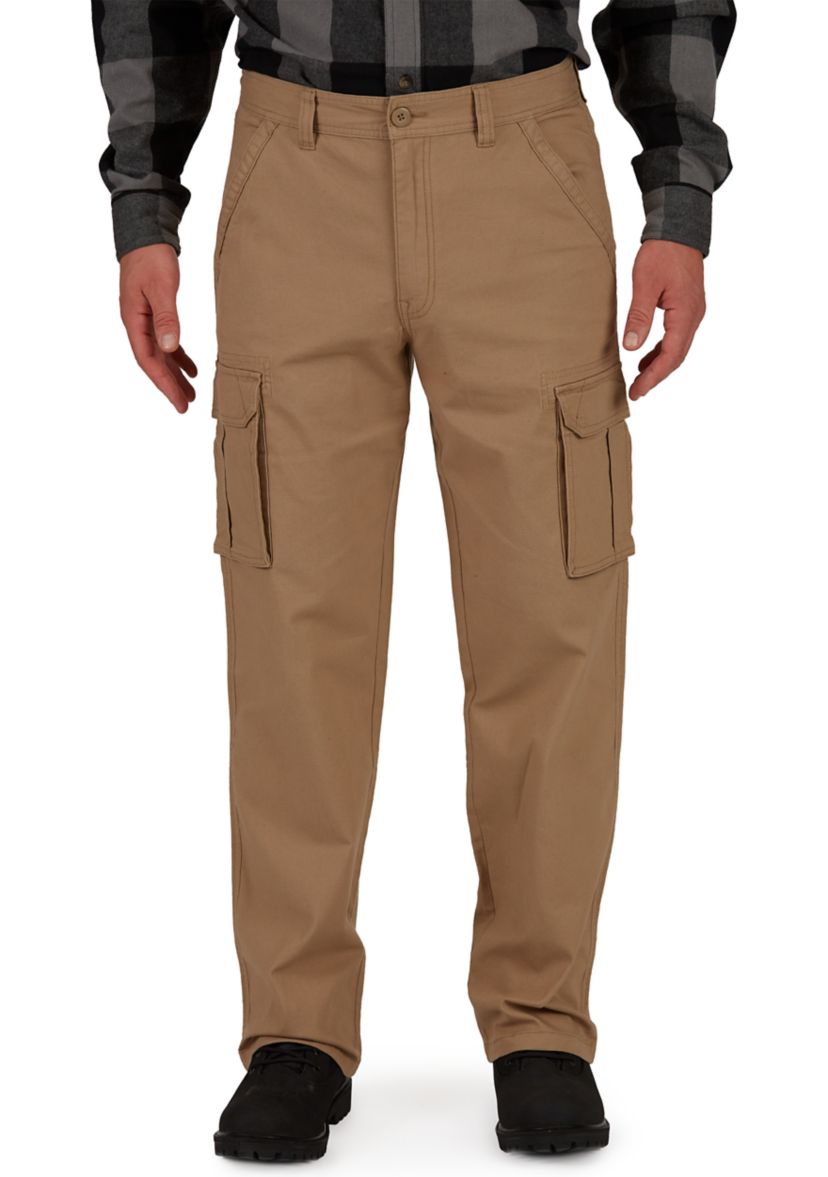 Stretch Canvas Cargo Pants