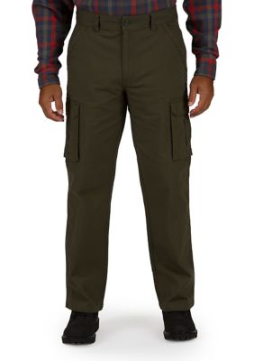 Bonded-Fleece Lined Work-Stretch Duck Canvas Gusset Utility Cargo Pant –  Smith's Workwear