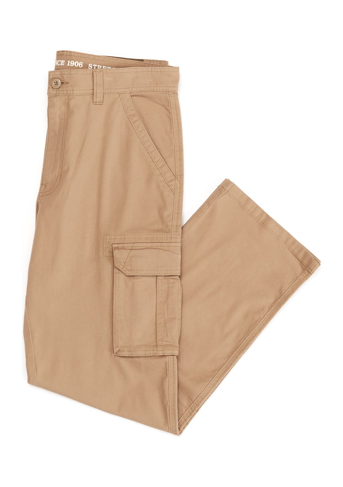 Stretch Canvas Cargo Pants