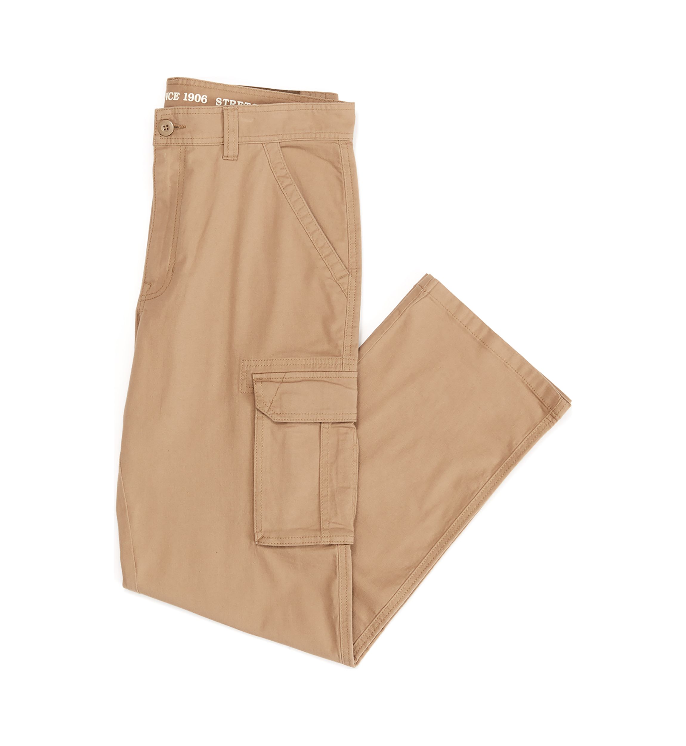 Stretch Canvas Cargo Pants
