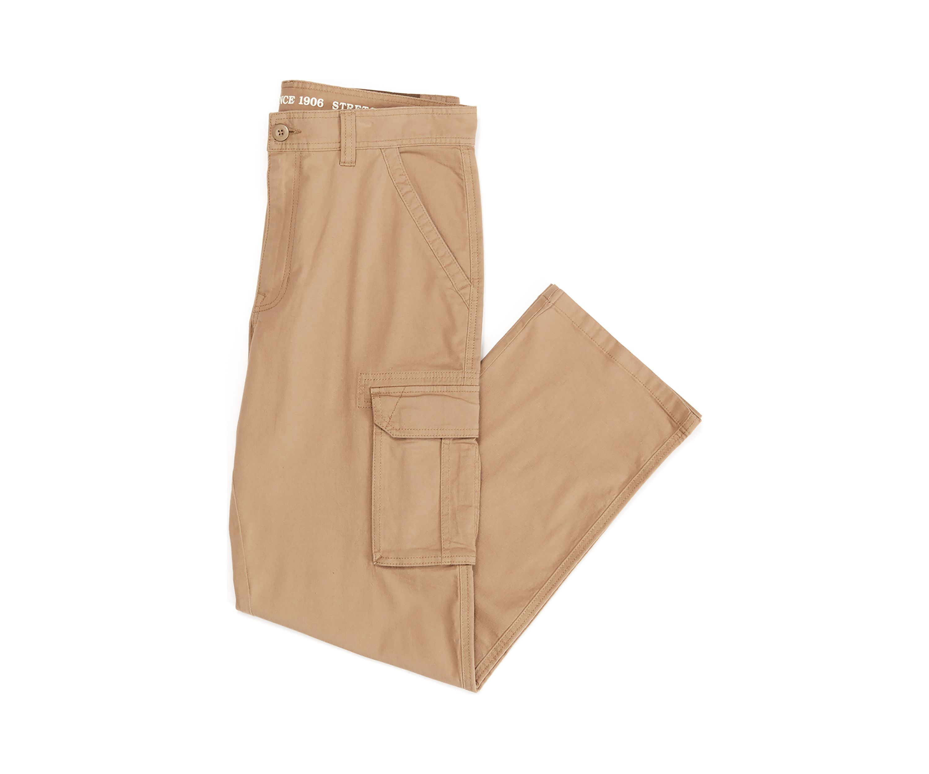 Stretch Canvas Cargo Pants