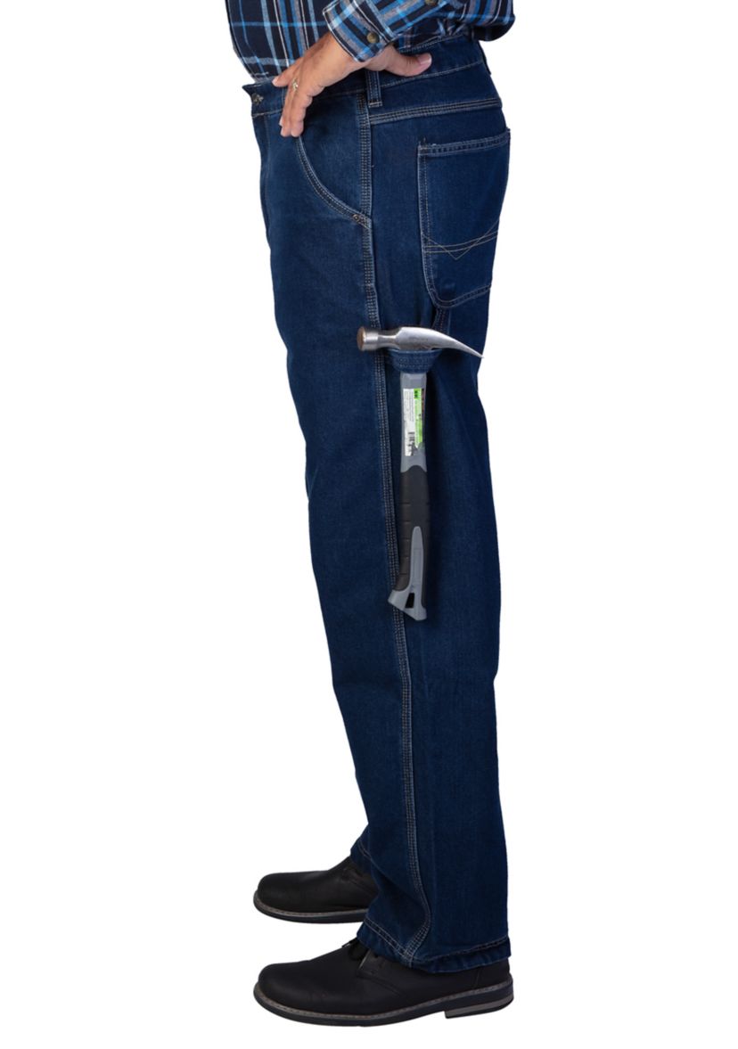 Stretch Relaxed Fit Carpenter Jeans   
