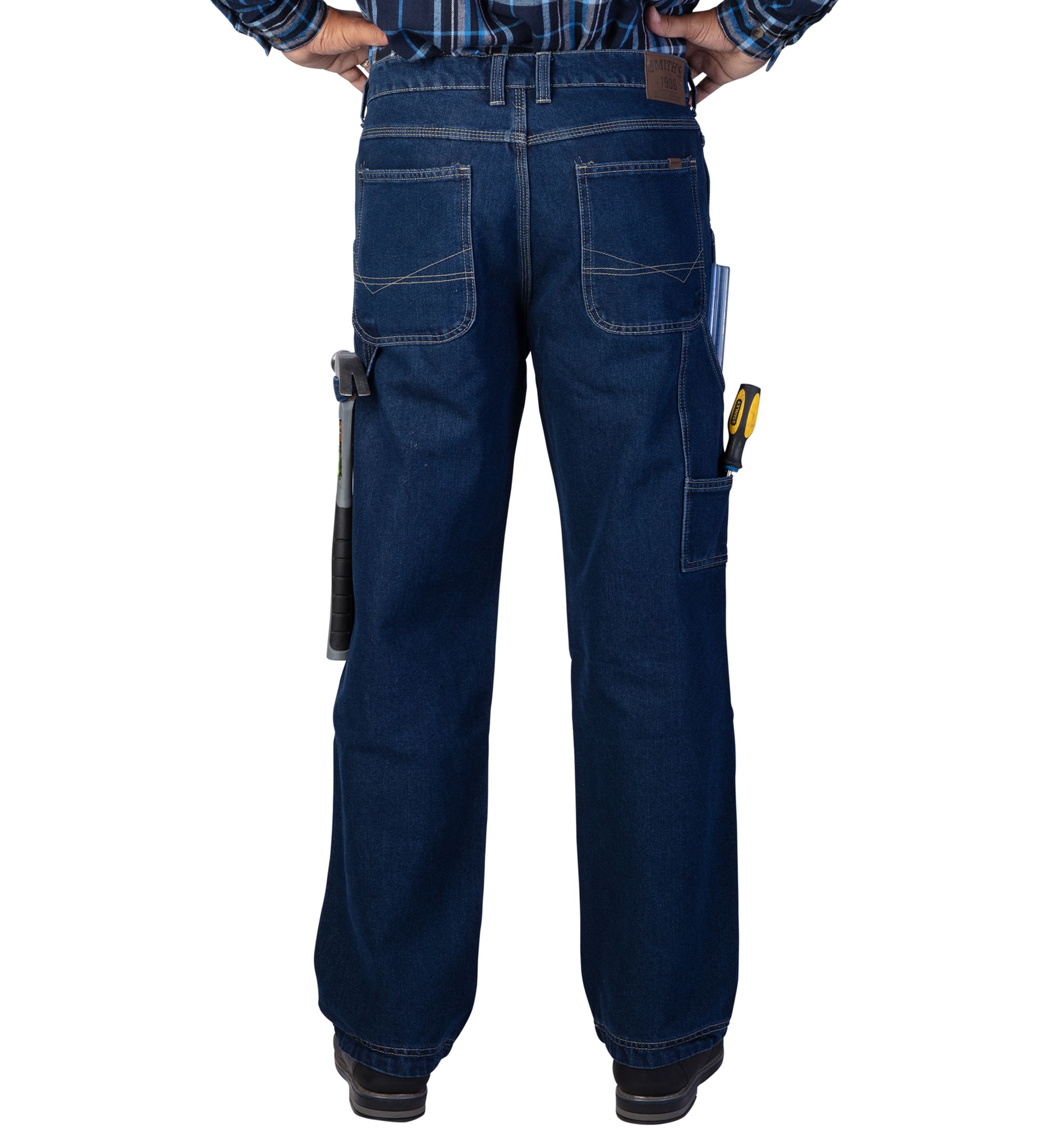 Stretch Relaxed Fit Carpenter Jeans   