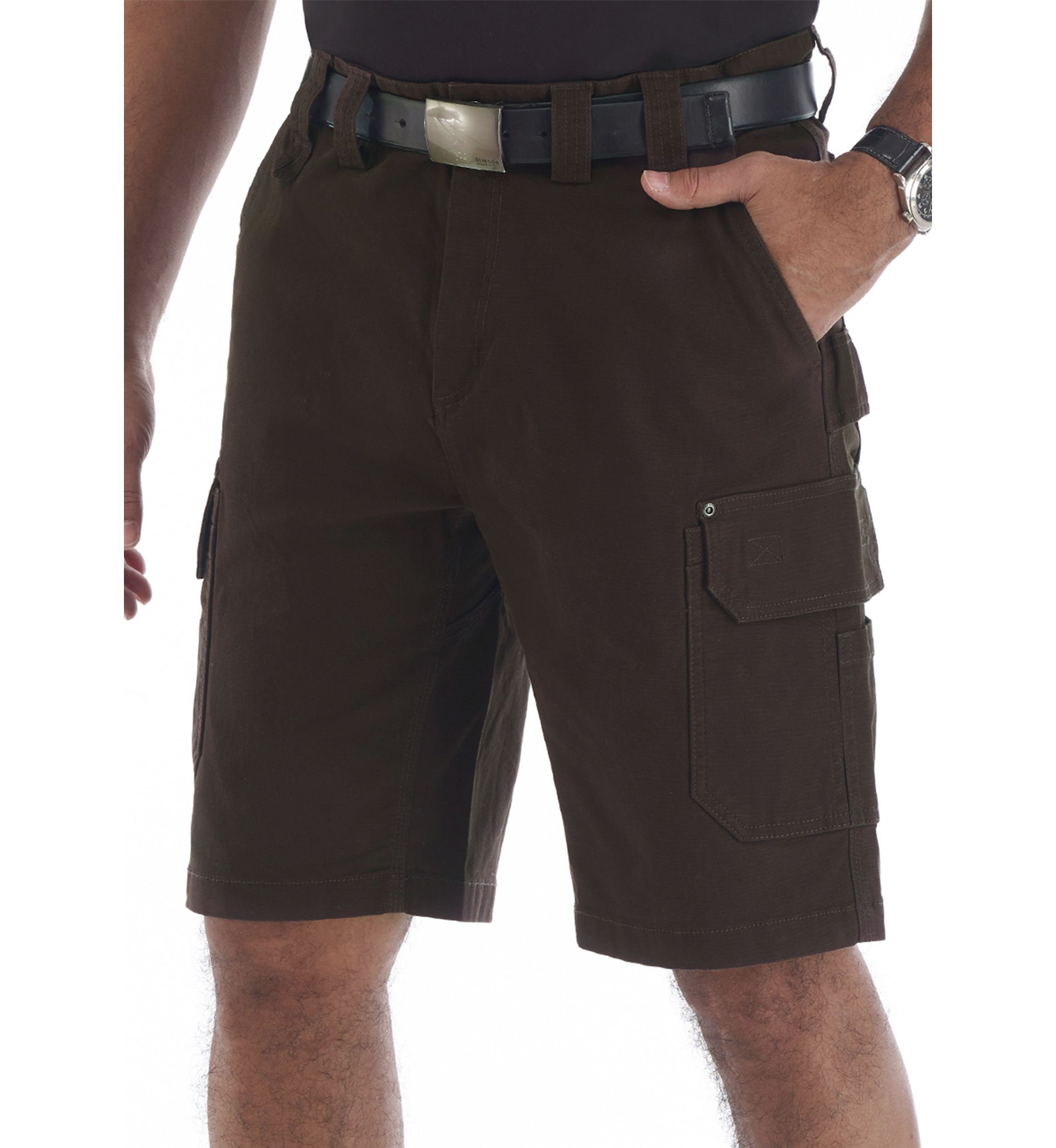 Mens Stretch Cargo Utility Shorts   