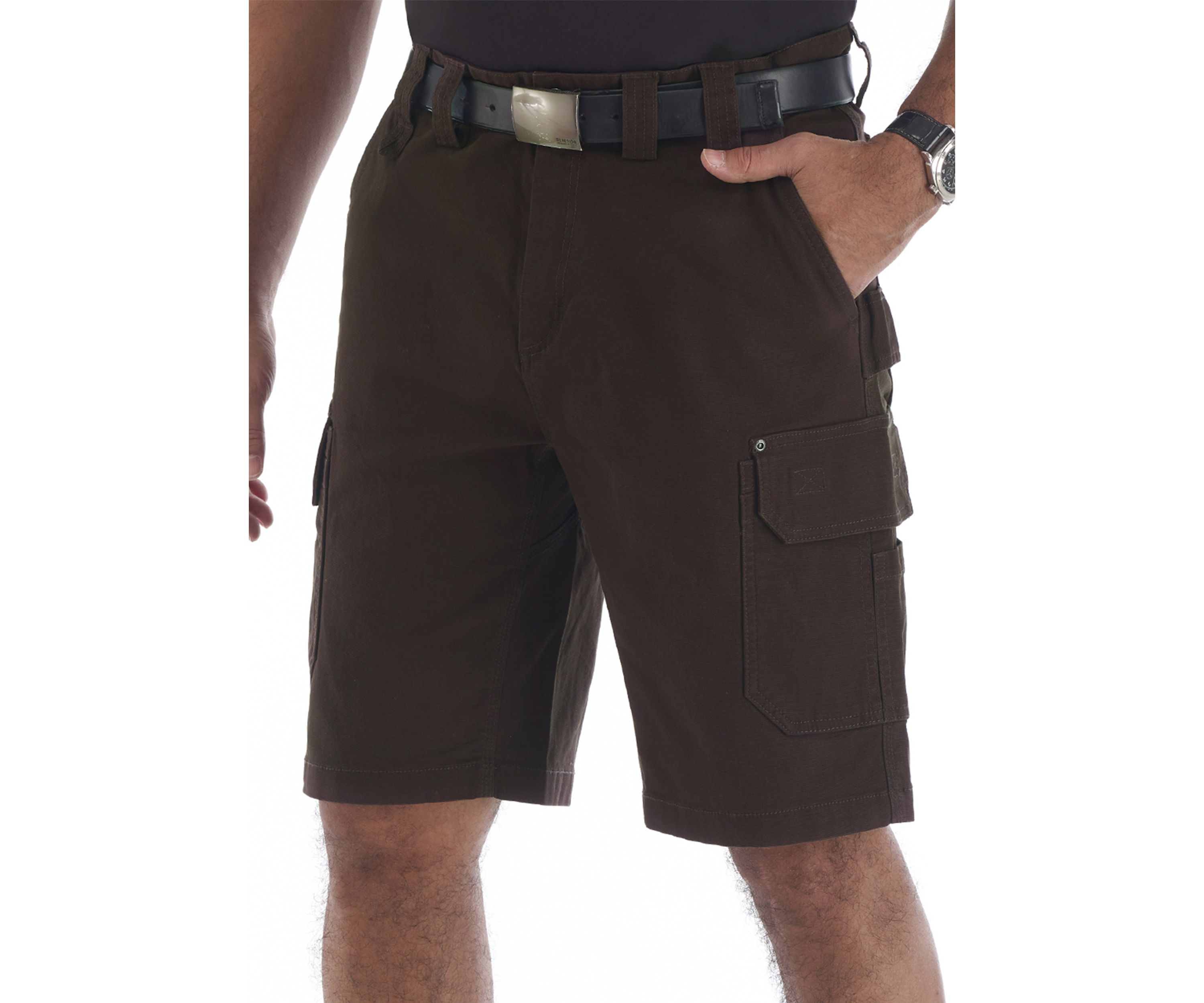 Mens Stretch Cargo Utility Shorts   