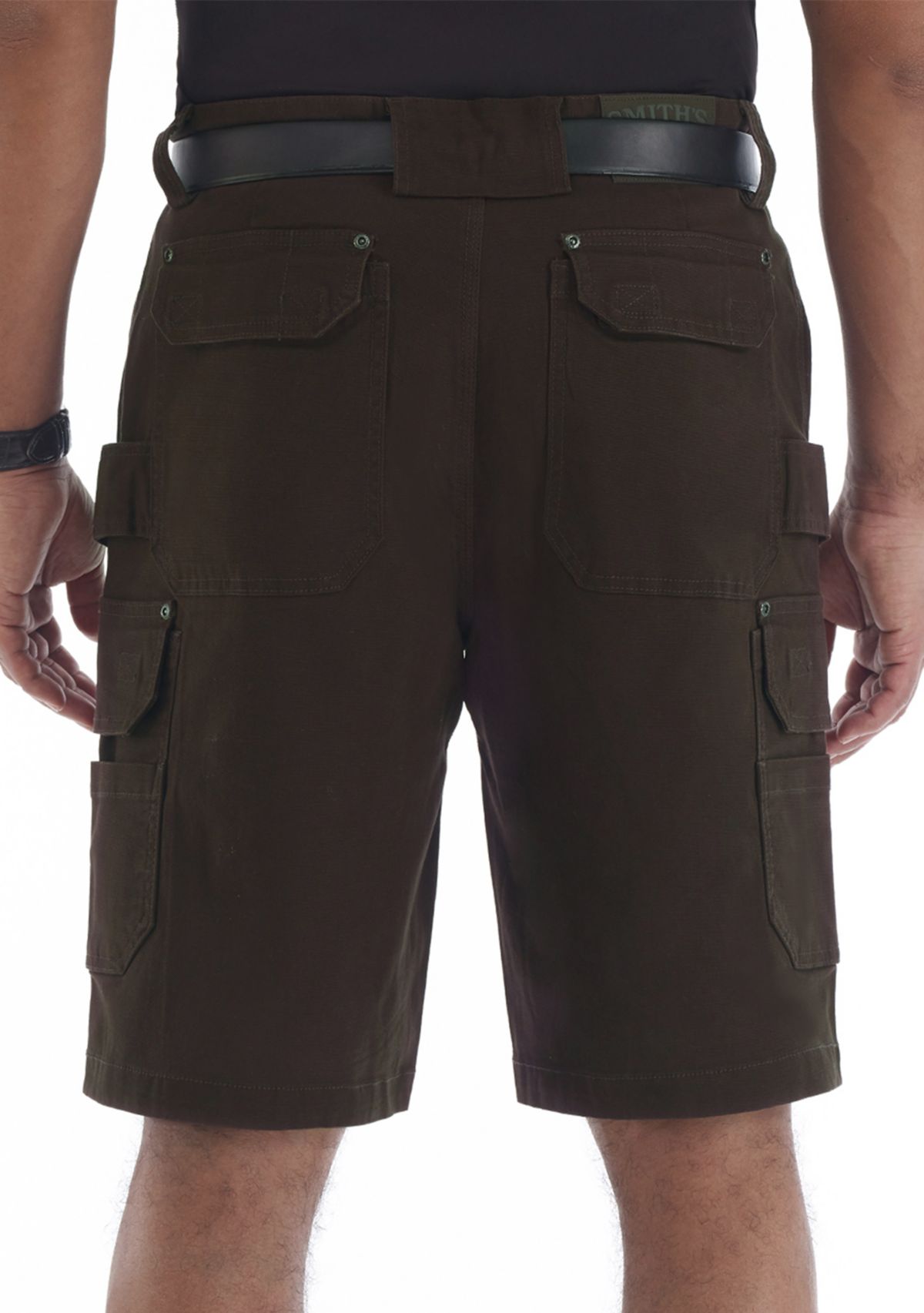 Mens Stretch Cargo Utility Shorts   