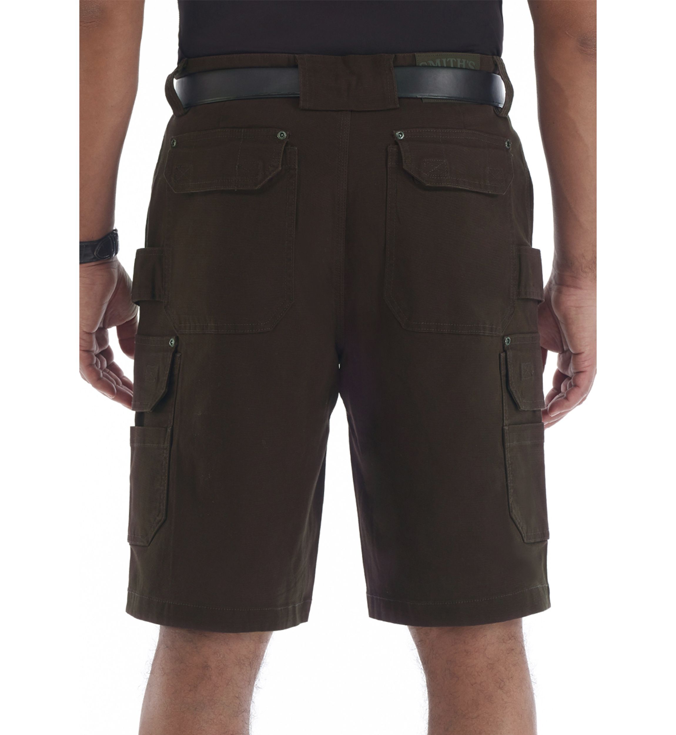 Mens Stretch Cargo Utility Shorts   