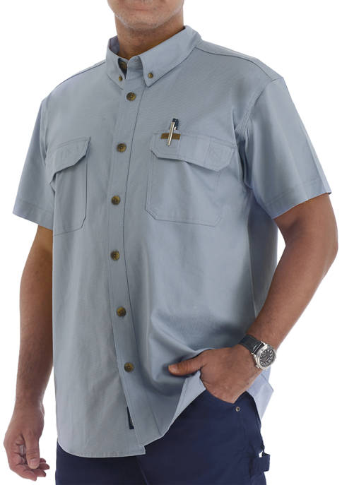 Smith's Workwear Stretch Work Shirt With Gusset