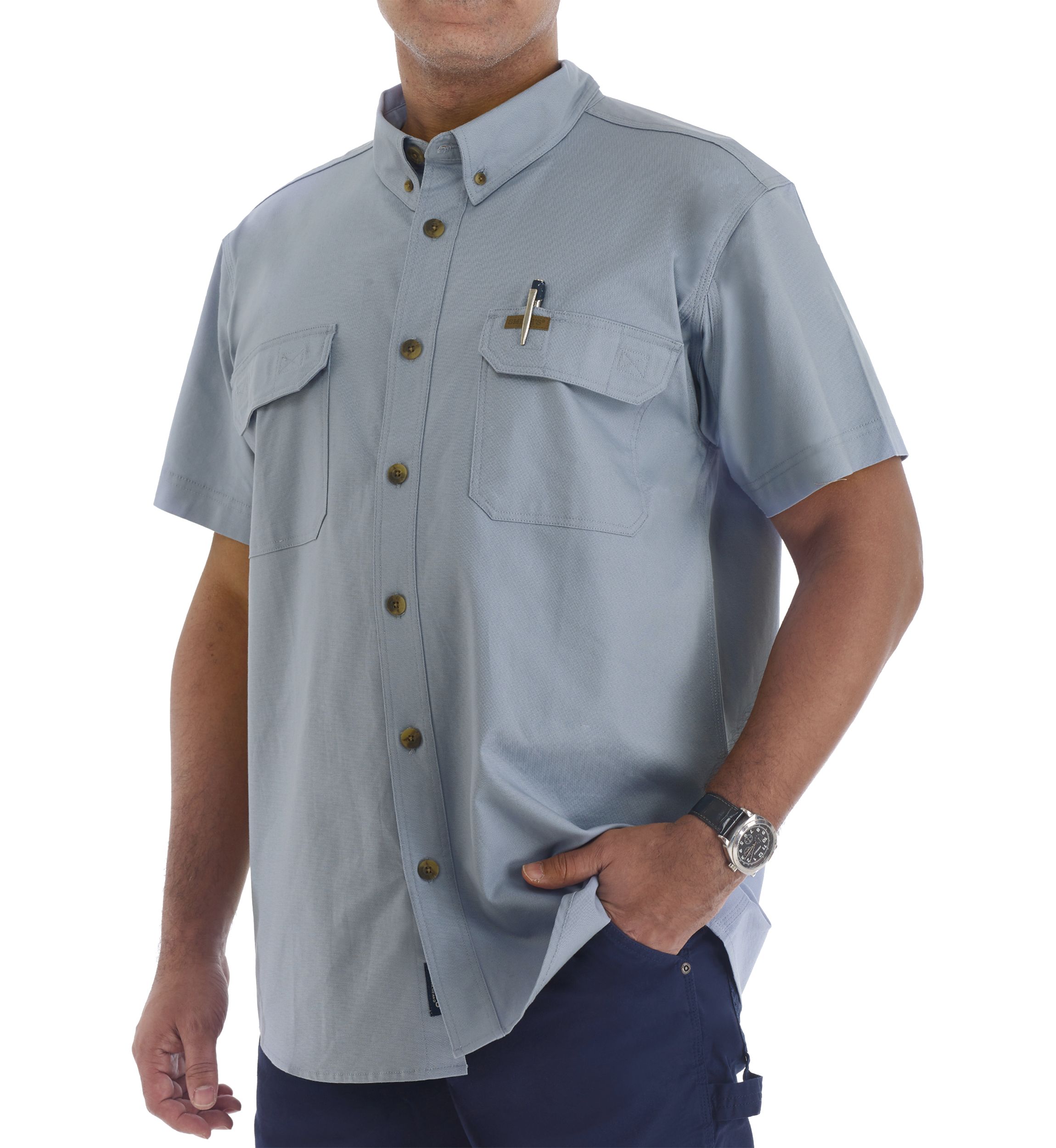 Stretch Full-Swing Work Shirt
