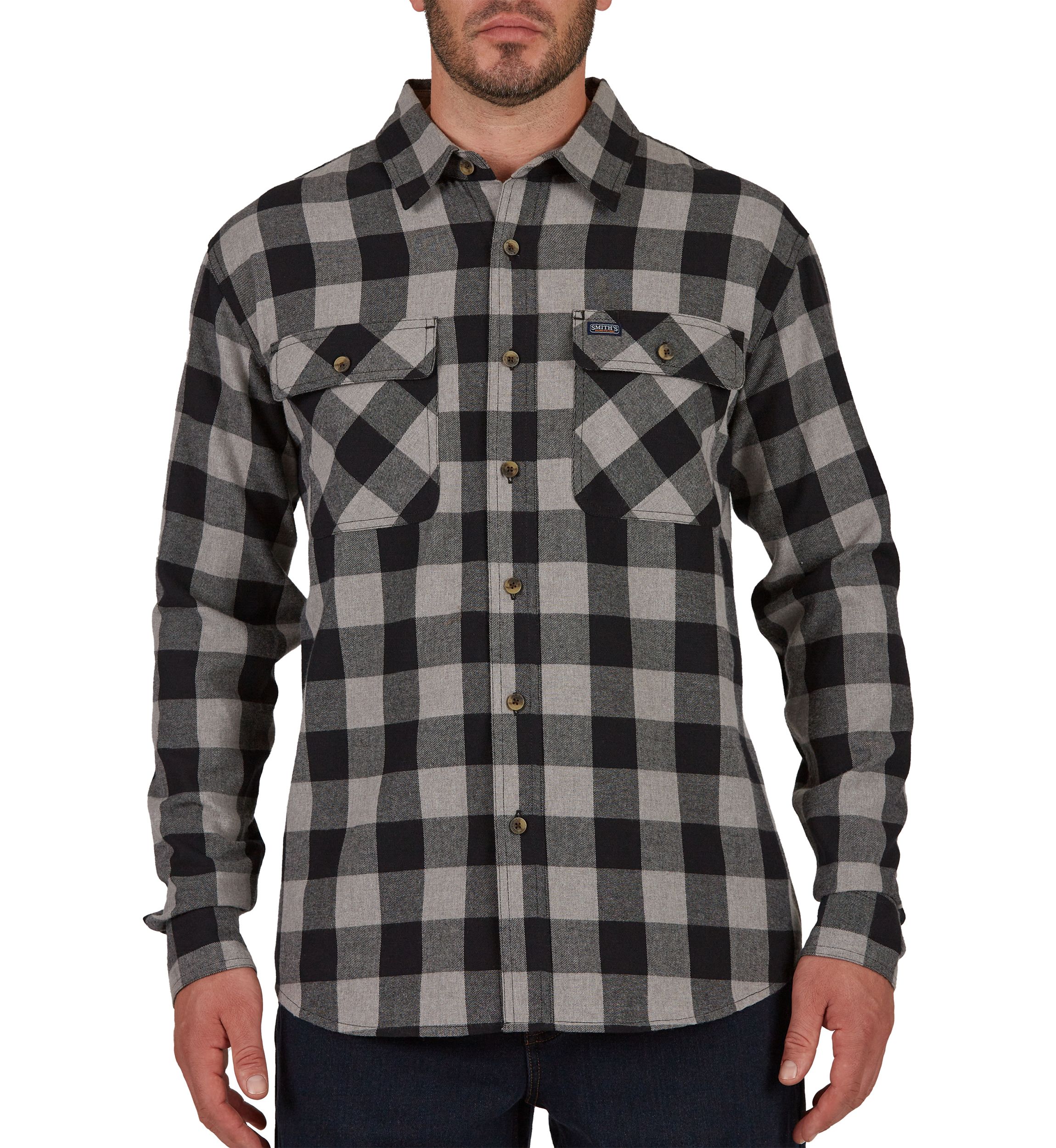 Buffalo Two-Pocket Flannel Shirt
