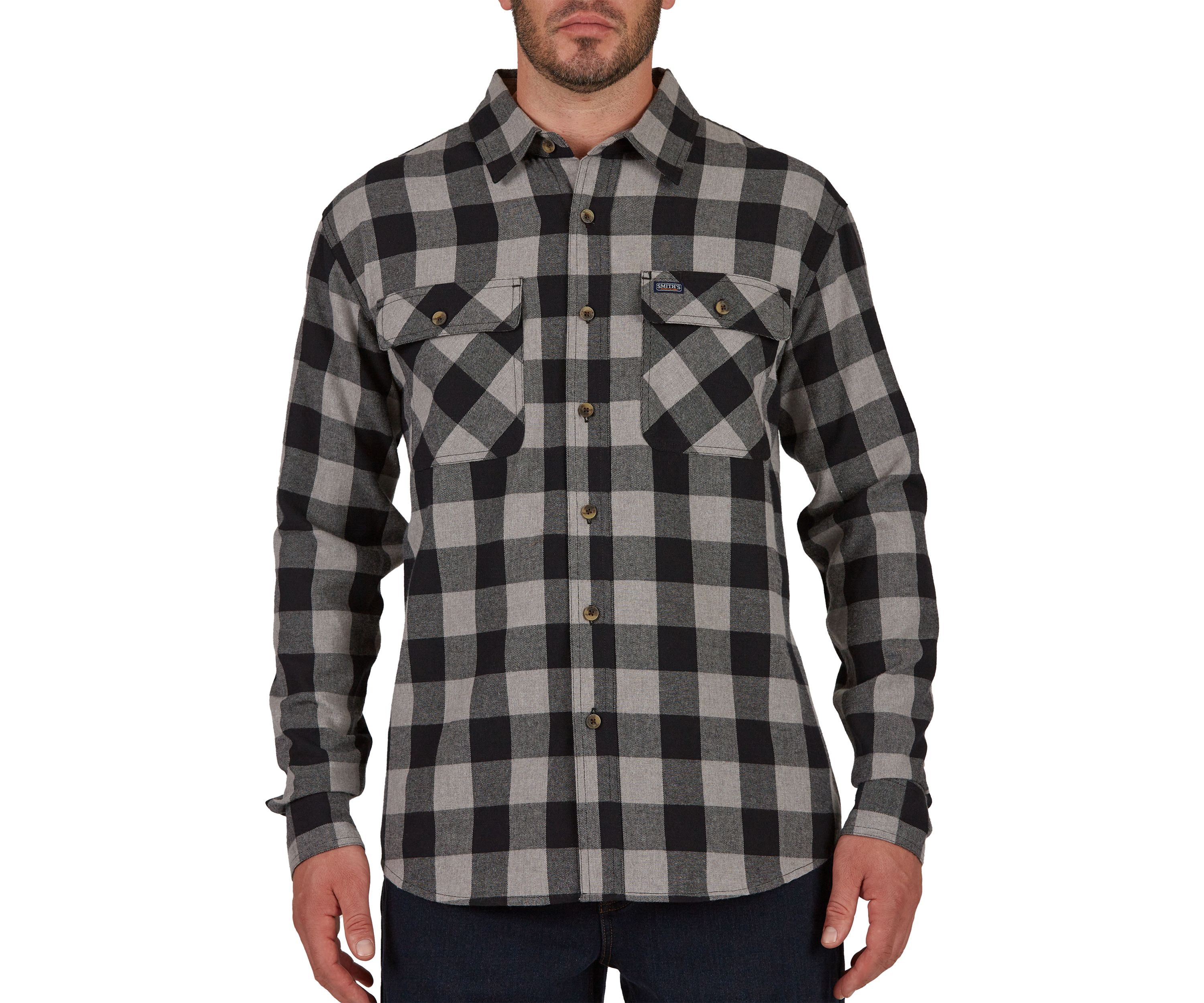 Buffalo Two-Pocket Flannel Shirt