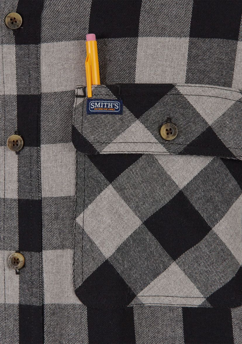 Buffalo Two-Pocket Flannel Shirt