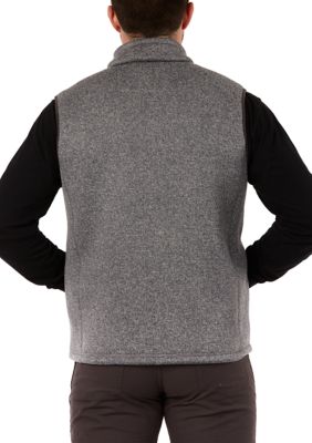 Sherpa Lined Sweater Fleece Vest