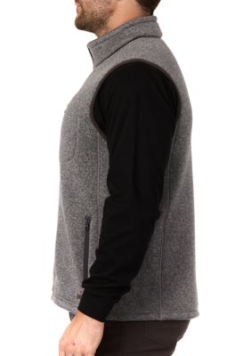 Sherpa Lined Sweater Fleece Vest