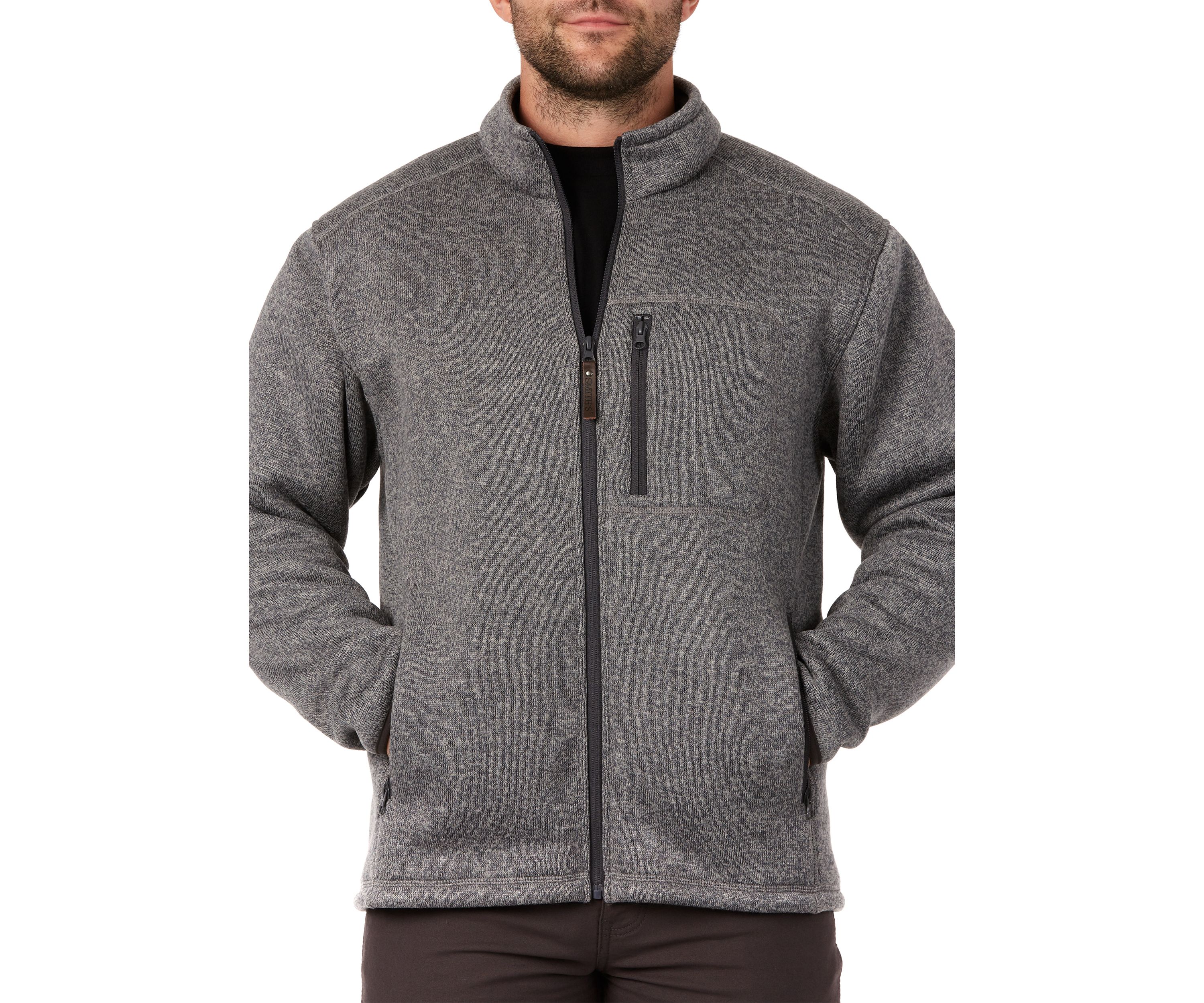 Sherpa Lined Sweater Fleece Jacket