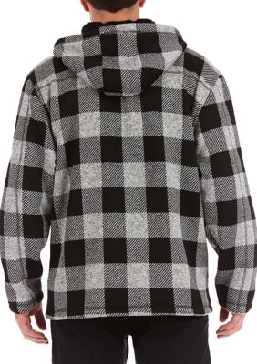 Buffalo Sweater Fleece Hooded Jacket