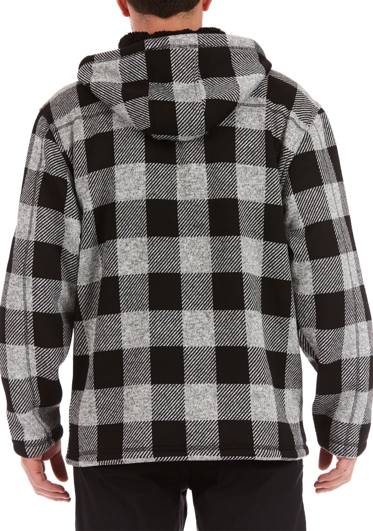 Buffalo Sweater Fleece Hooded Jacket