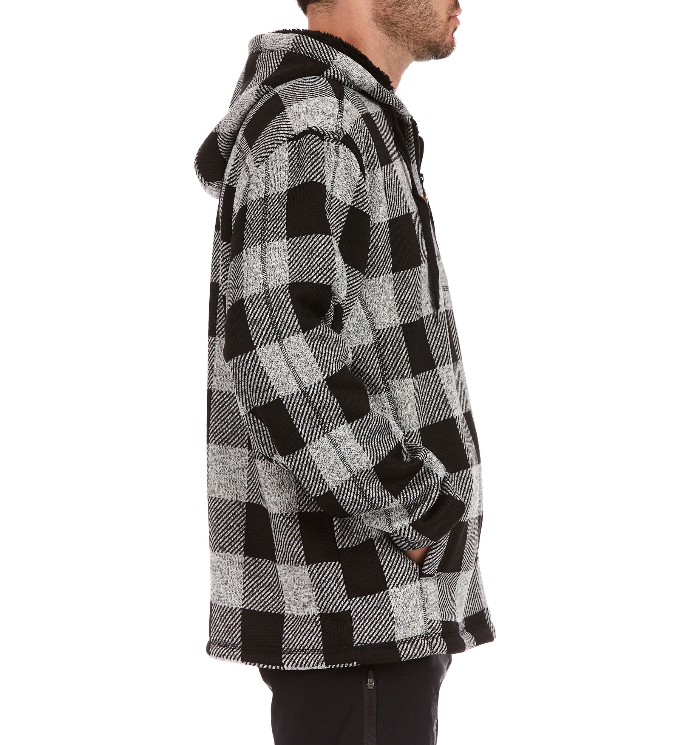 Buffalo Sweater Fleece Hooded Jacket