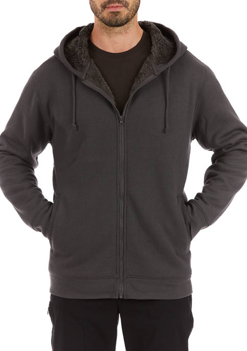 Smith's Workwear Hooded Sherpa Lined Thermal Jacket