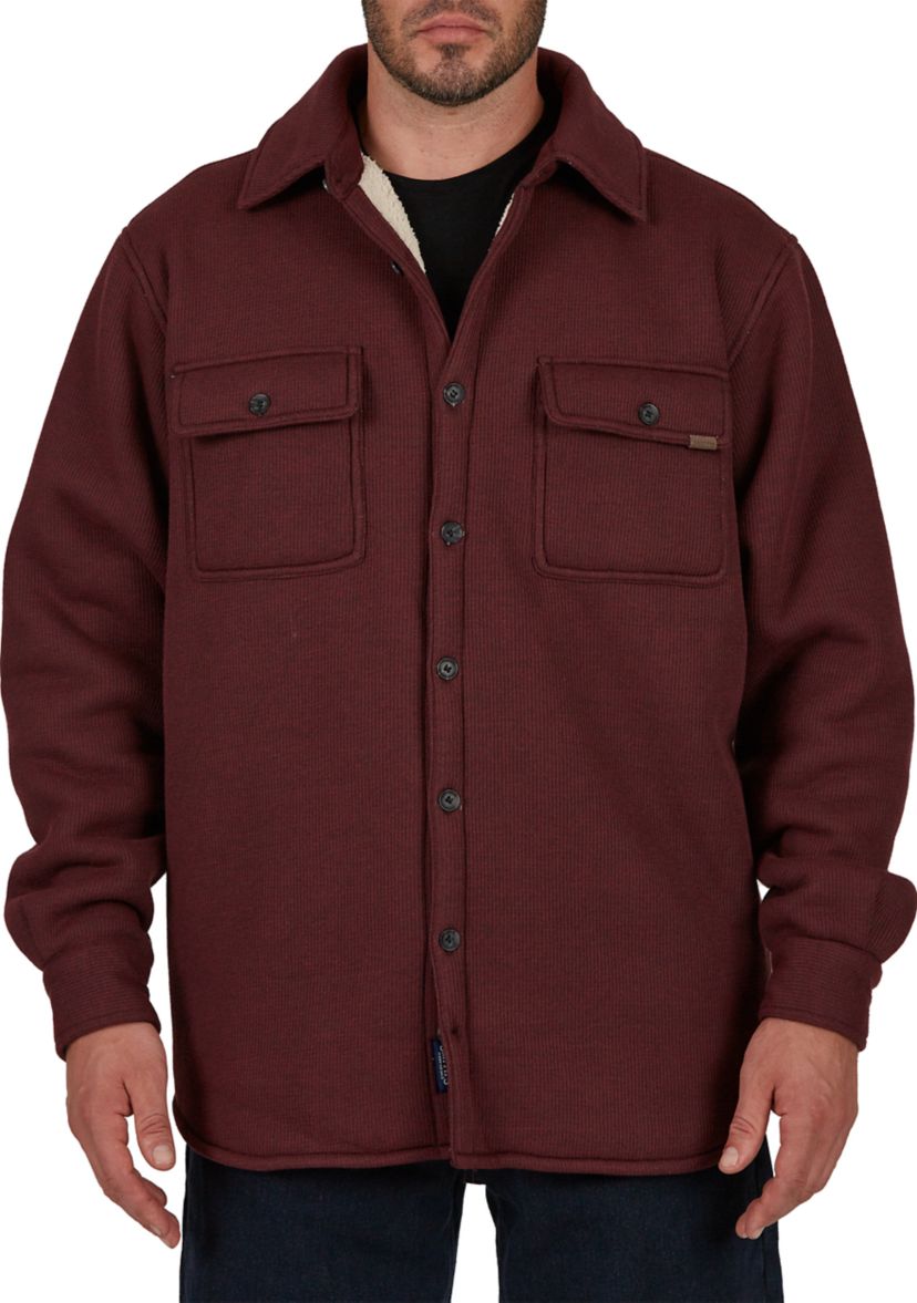Sherpa Heather Thermal Shirt Jacket