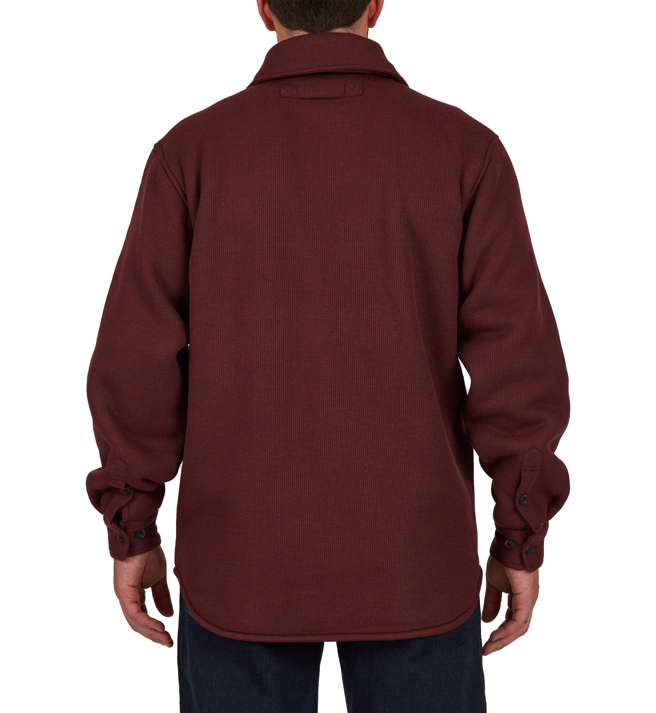 Sherpa Heather Thermal Shirt Jacket