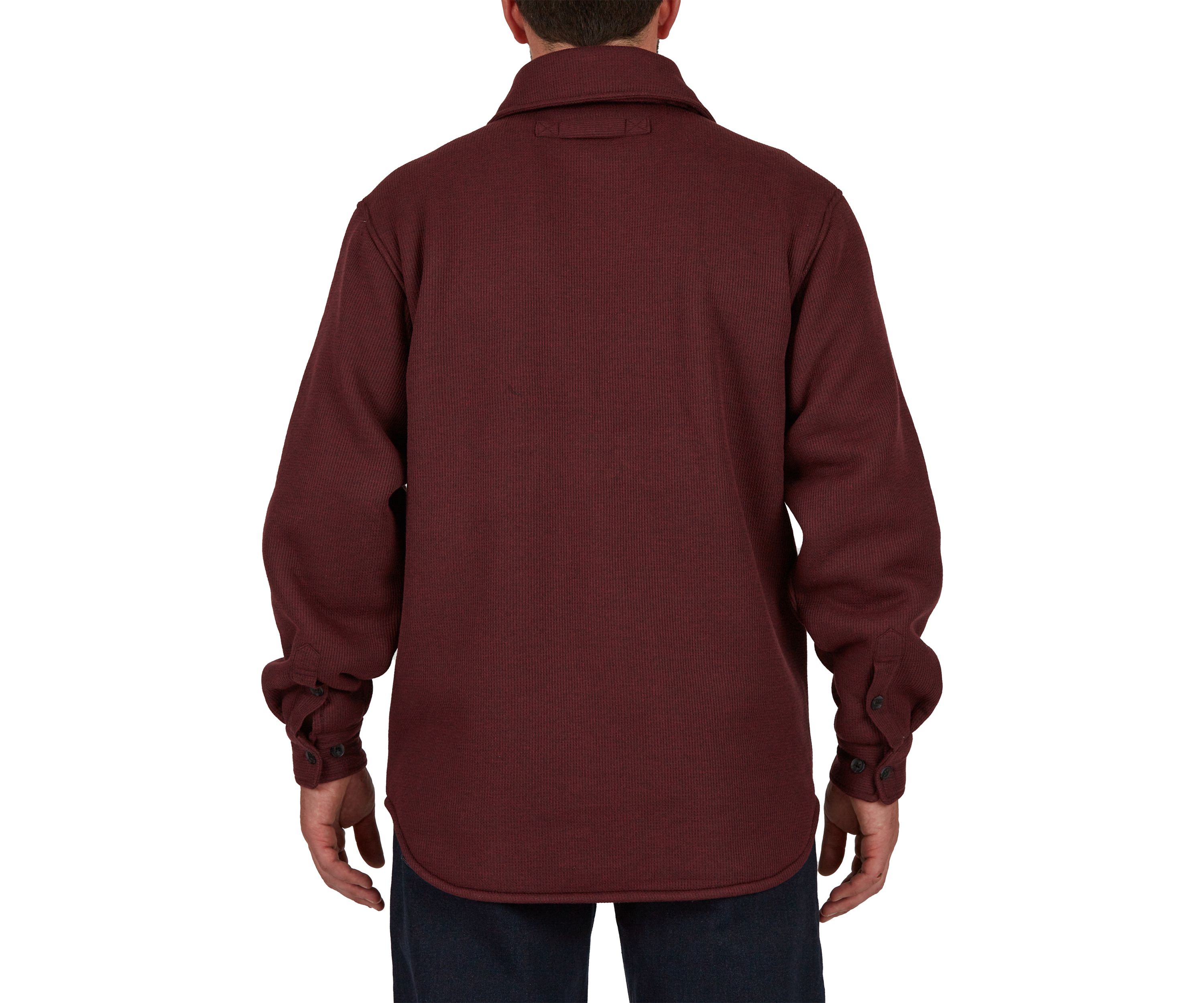 Sherpa Heather Thermal Shirt Jacket