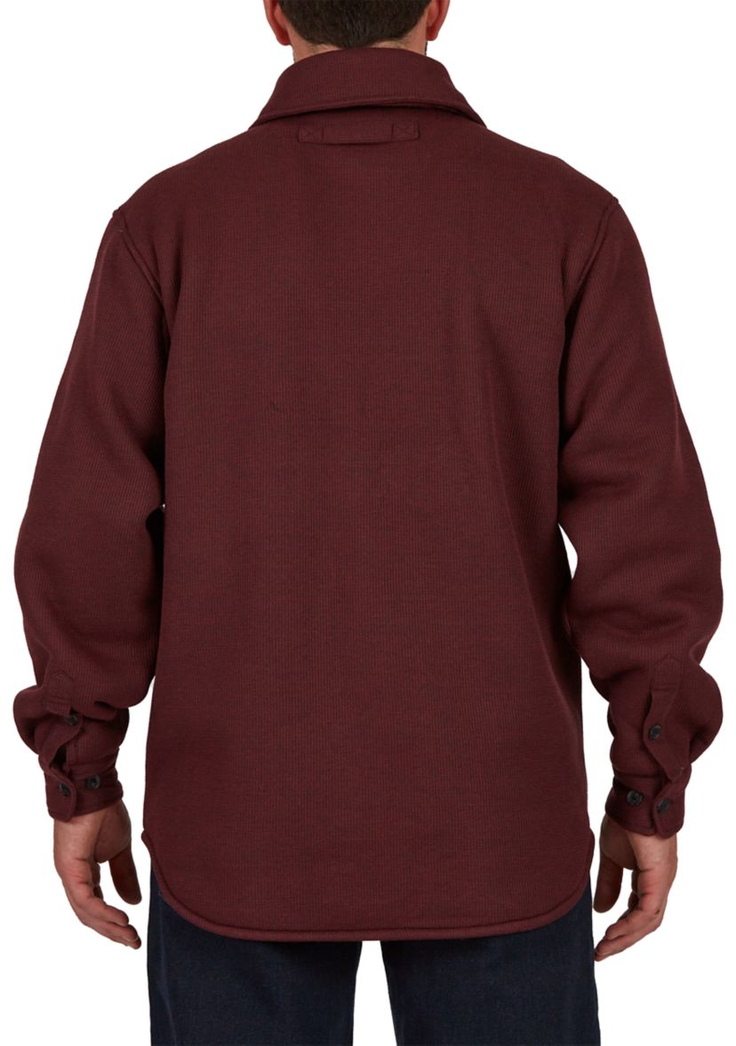 Sherpa Heather Thermal Shirt Jacket