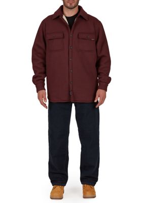 Sherpa Heather Thermal Shirt Jacket