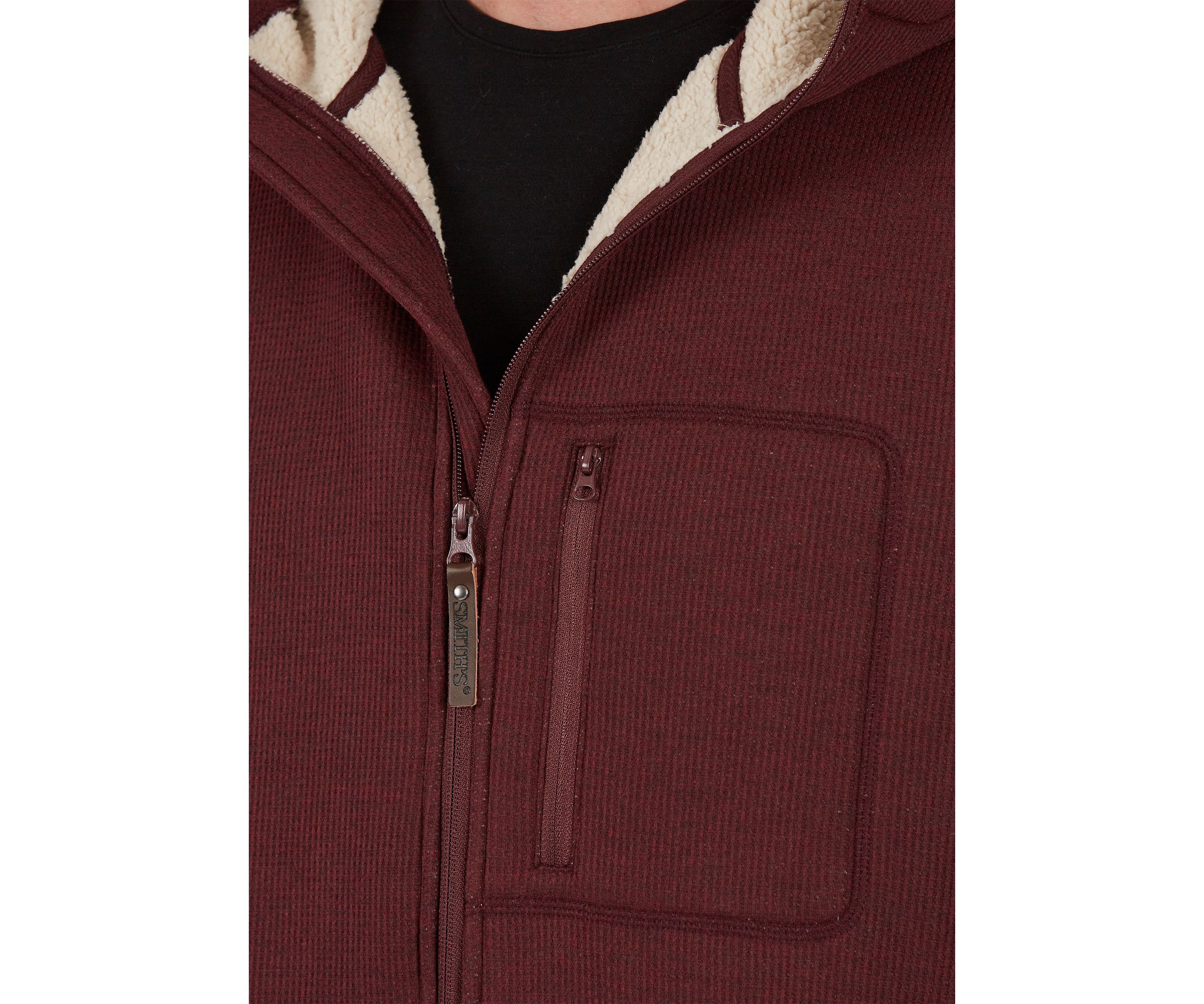 Sherpa Lined Hooded Thermal Shirt Jacket