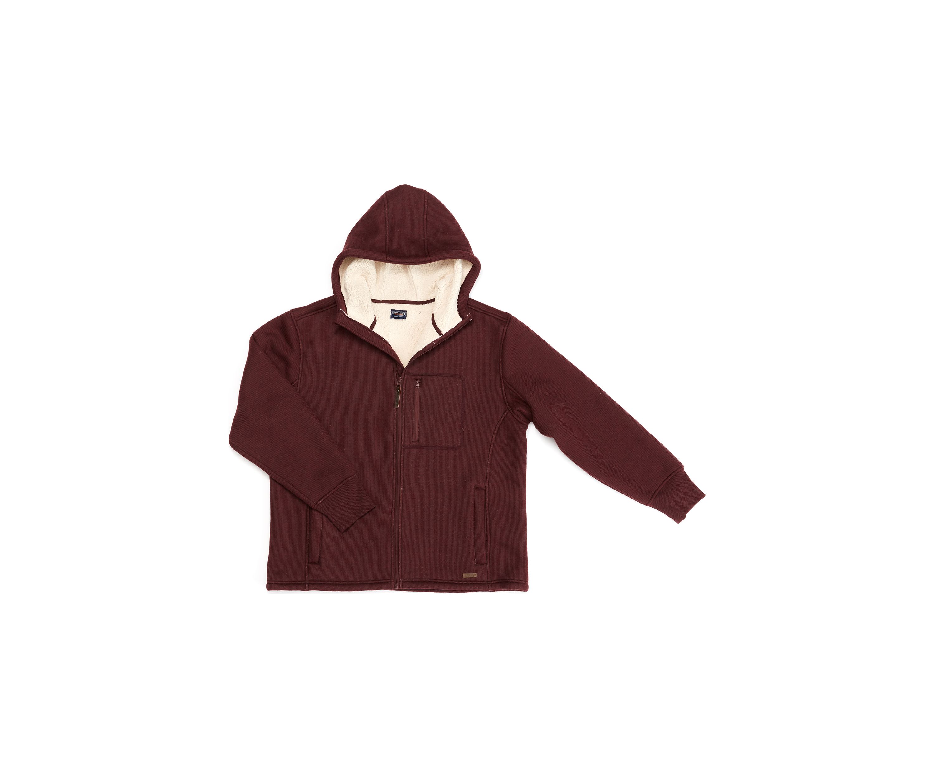 Sherpa Lined Hooded Thermal Shirt Jacket