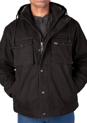 Sherpa-Lined Duck Work Jacket