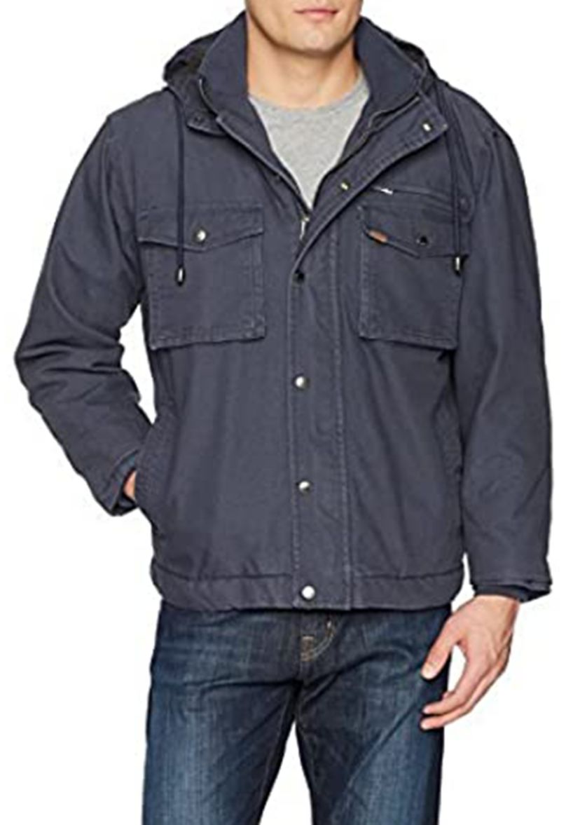 Sherpa-Lined Duck Work Jacket