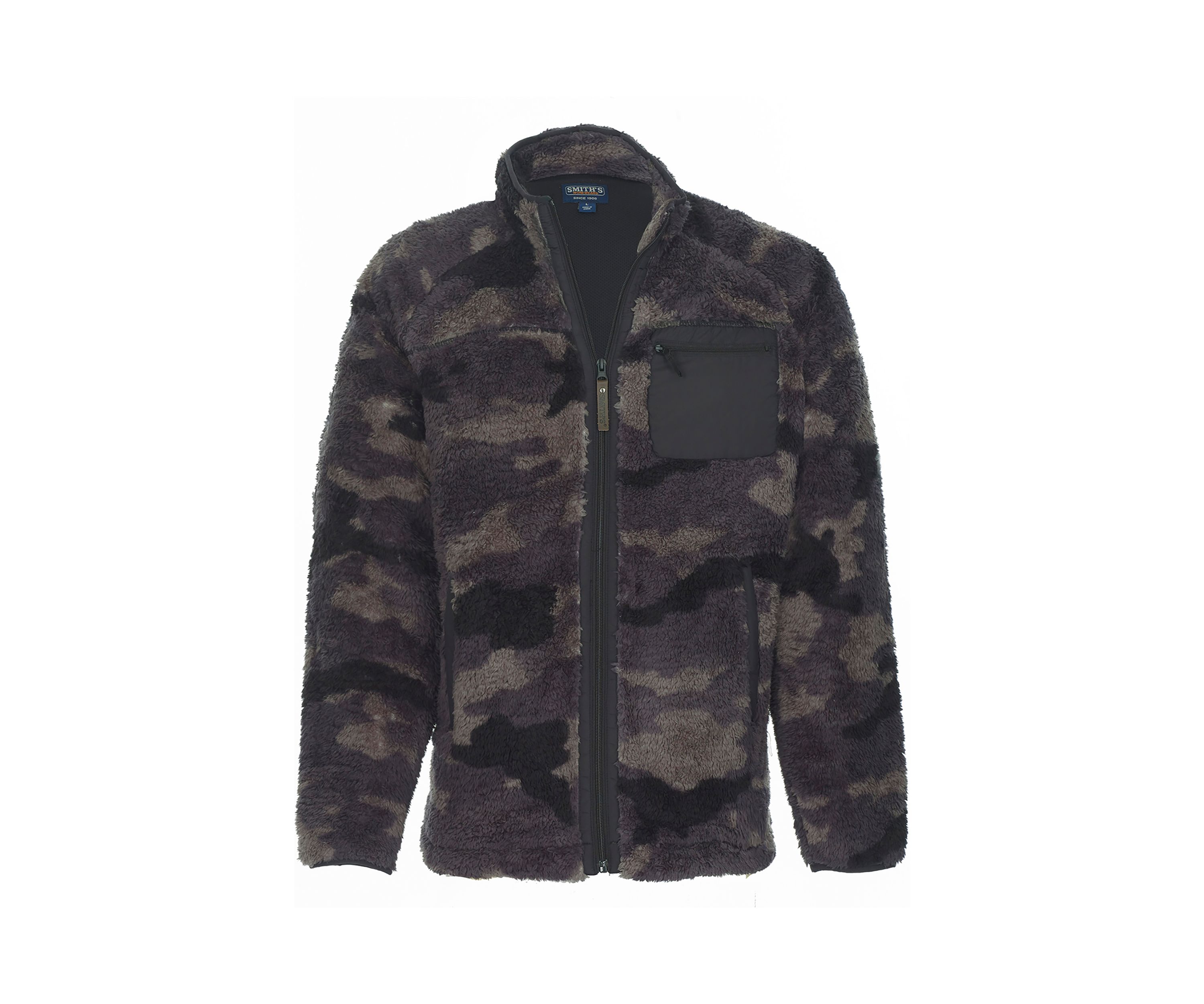 Camo Butter Sherpa Full Zip Jacket