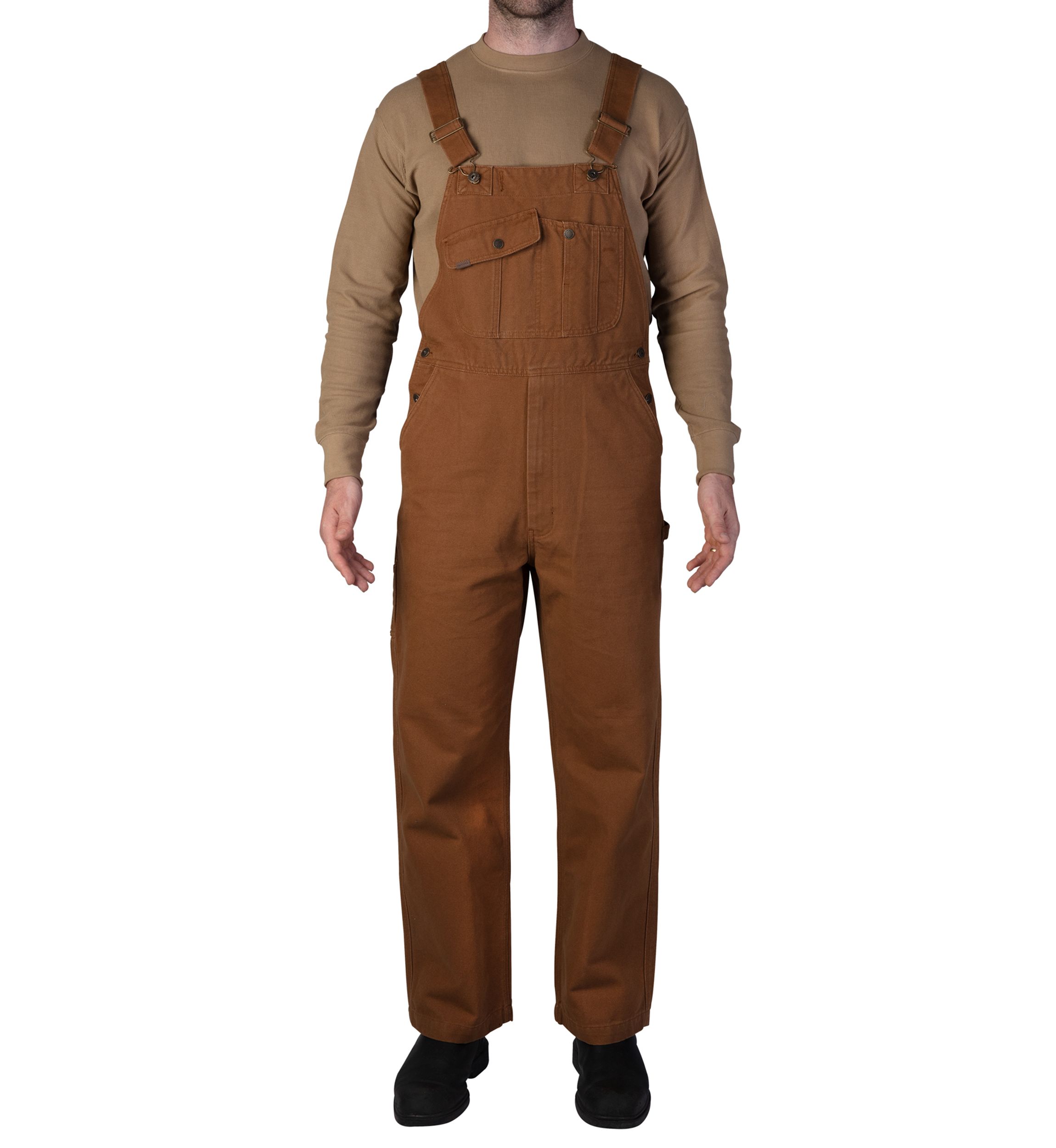 Mens Duck Canvas Bib Overalls