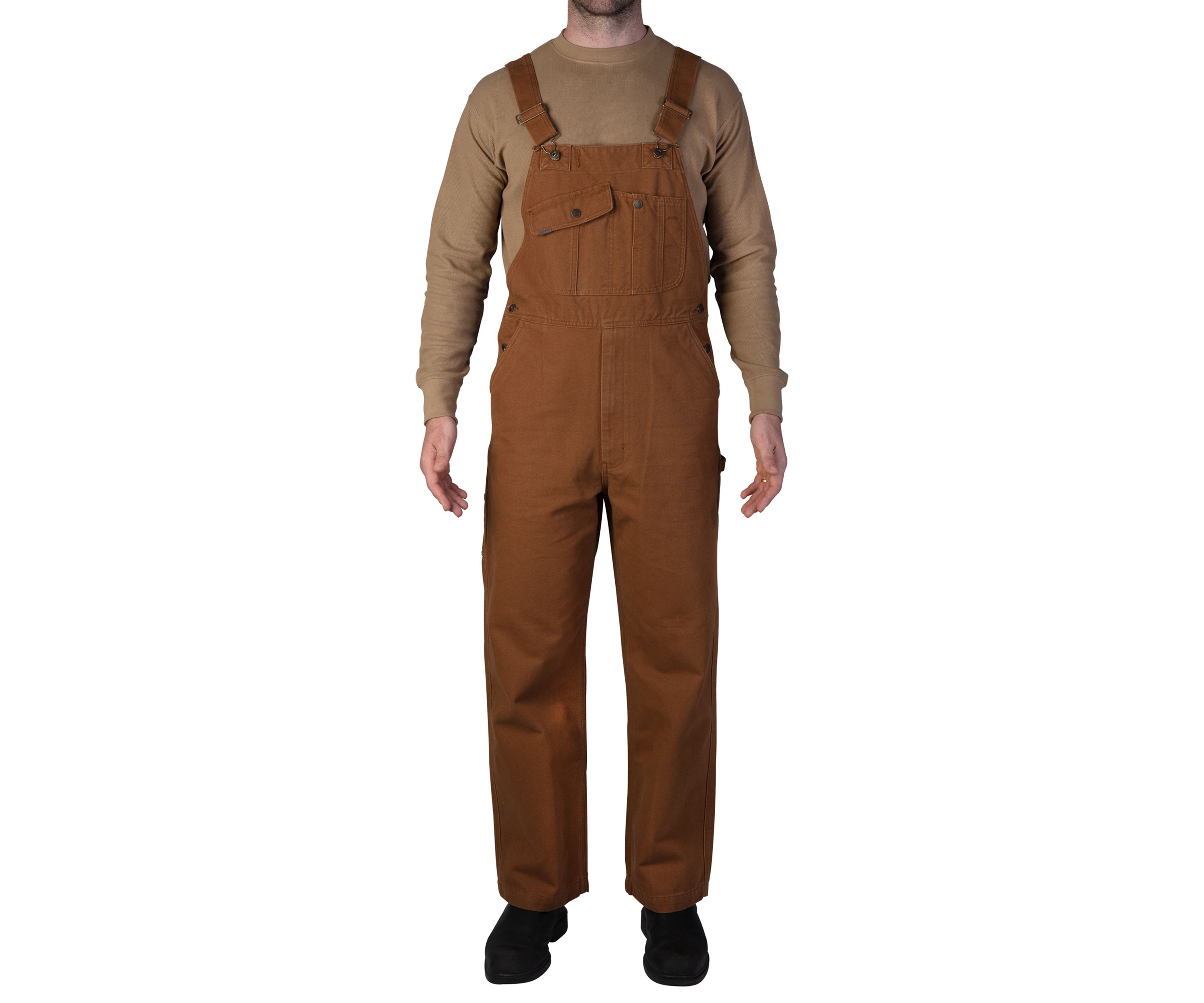 Mens Duck Canvas Bib Overalls