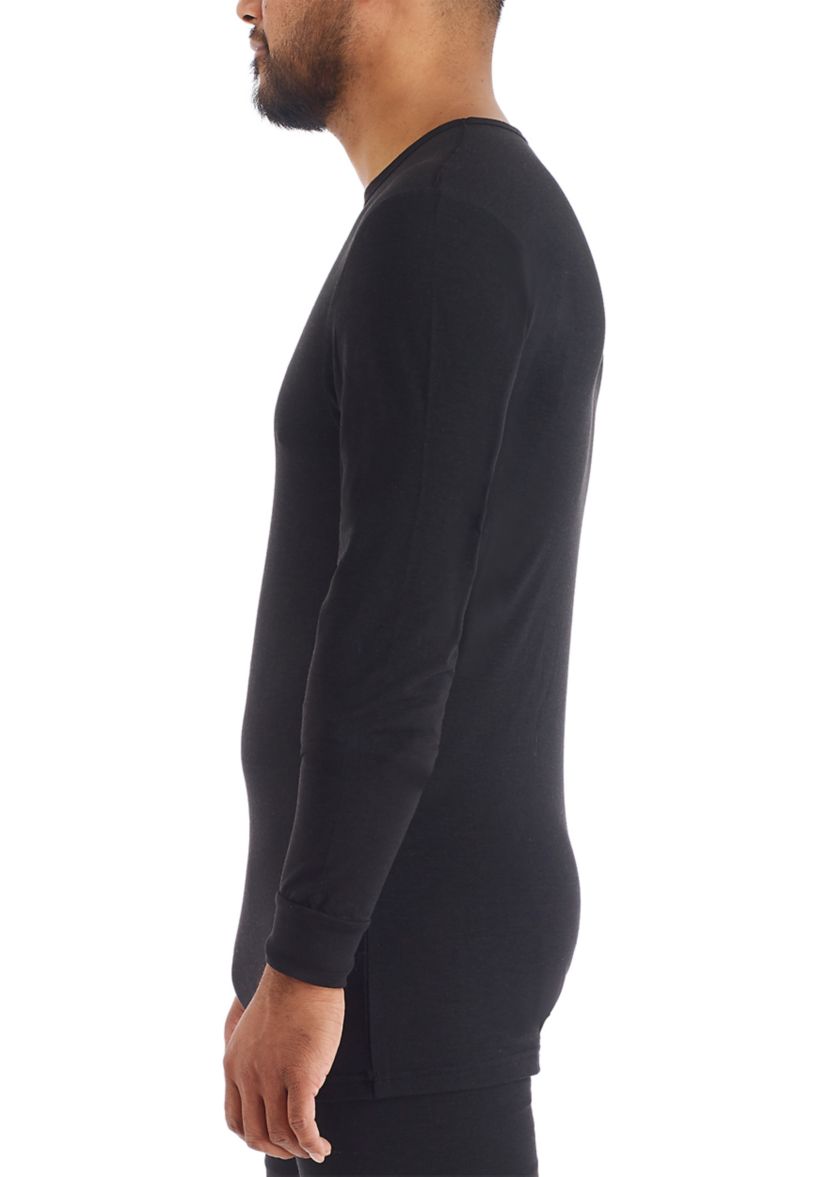 Mens Long Sleeve Crew Neck Performance Underwear